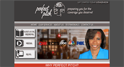 Desktop Screenshot of perfectpitchmediagroup.com